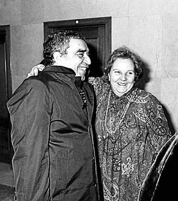 Balcells con Gabriel García Márquez
